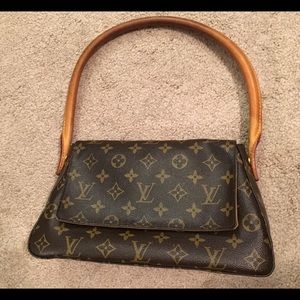 Authentic Louis Vuitton Mini Loop Shoulder Bag